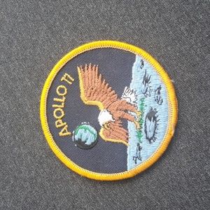 Vintage Apollo 11 embroidery patch